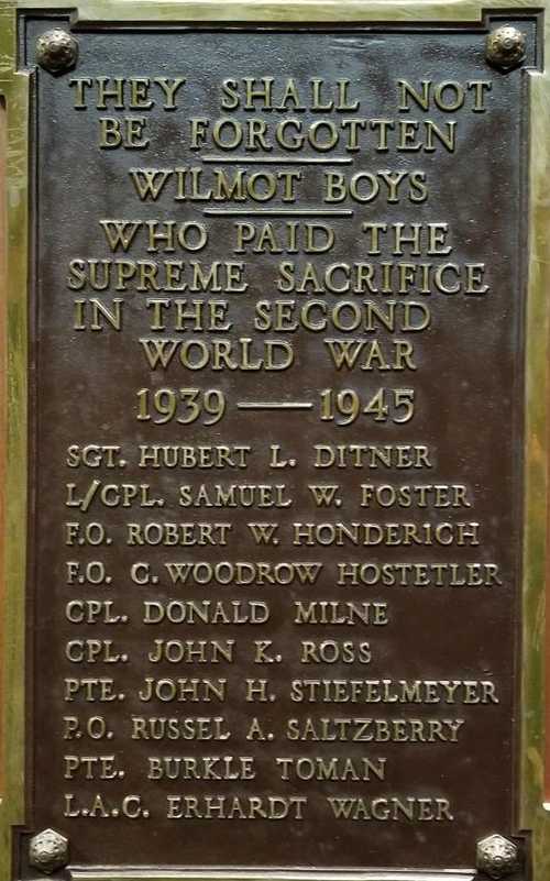 The Wilmot Boys Gave All