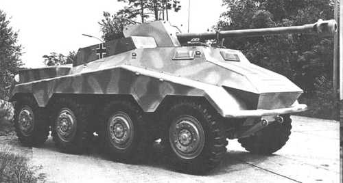 Heavy Armoured Car Sd.Kfz. 234/4 - German Armored Forces & Vehicles |  Gallery