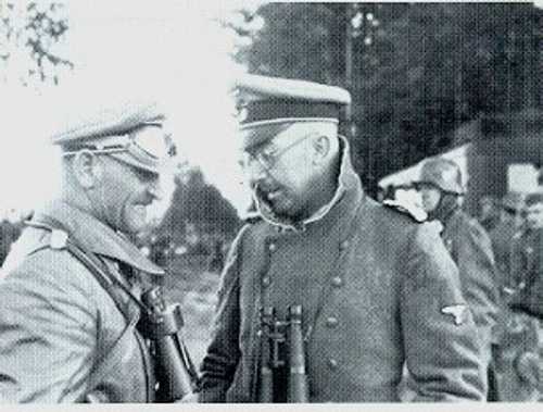 SS Heinrich and Sepp Dietrich