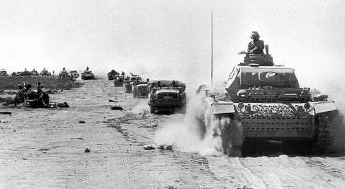 Column of the Afrika Korps - German Armored Forces & Vehicles | Gallery