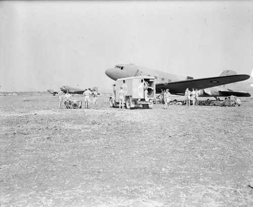 Ambulance at Catania Airport