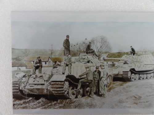 Here is a painting of a bergepanzer Ferdinand - German Forces | Gallery