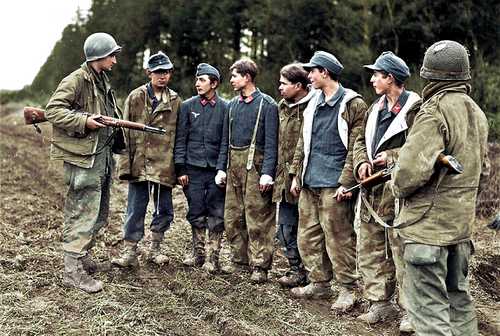 Former defenders of the Fatherland, now POWs